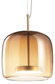 Lampa Sufitowa Wisząca Szklana Amber APP613-1CP