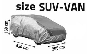 Compass Plandeka przeciwgradowa SUV-VAN, 530 x 205 x 160 cm