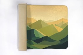 Dywanik do łazienki Dywanik do łazienki Góry Geometryczny