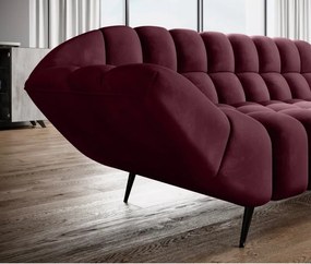 Sofa GAPPA 2 osobowa wolnostojąca w tkaninie MONOLITH 69 WERSAL