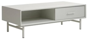 Jasnoszary stolik 60x120 cm Palma – Unique Furniture