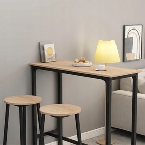 Zestaw barowy stół kuchenny + 2 krzesła hoker