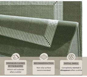 Zielony chodnik 80x300 cm Band – Hanse Home