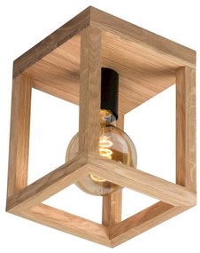 Spot-Light 9154174 - Lampa sufitowa KAGO 1xE27/60W/230V matowy dąb