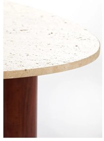 Brązowy stolik 72x90 cm Mahelona – Light &amp; Living