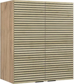 Szafka ścienna panel dębowy 60x34.1x72 fame-line