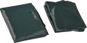 Outsunny Piaskownica z siedziskami i pokrowcem HDPE dla dzieci 3-12 lat 183x105x22 5 cm ciemnozielona | Aosom PL