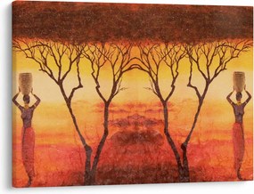 Obraz - Afrykańska sawanna (70x50 cm)