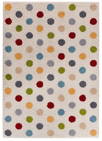 Kremowy dywan 80x150 cm Norge Dots – Universal