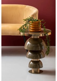 Metalowy okrągły stolik ø 46 cm Tess – Leitmotiv