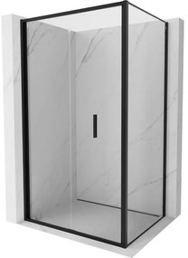 Mexen Exo kabina prysznicowa składana 120 x 95 cm, transparent, czarna - 816-120-095-70-00