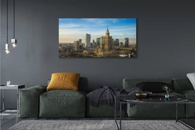 Zdjęcie na płótnie Nowoczesna Panorama Warszawy