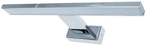 Nowoczesny kinkiet LED do łazienki chrom - N017-Ketez