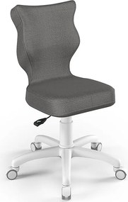 Obrotowe krzesło dziecięce Petit White rozmiar 4 (133-159 cm)