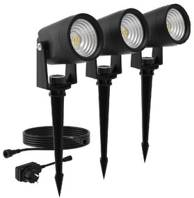 Philips Reuel GardenLink reflektor zewnętrzny LEDLow Voltage 3 szt., 3x1,5 W, 3x180 lm, 2700 K