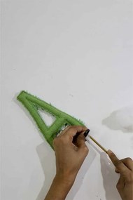 Dywan dziecięcy ABECADŁO COLOR  Ø120 cm beżowy z literkami do nauki LORENA CANALS