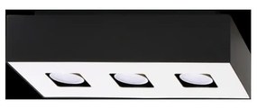 Czarna lampa sufitowa Nice Lamps Hydra 3