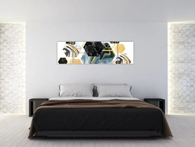 Obraz - Wielokąty (170x50 cm)