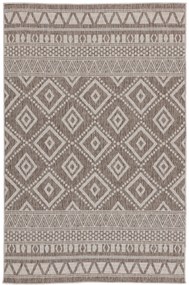 Dywan zewnętrzny Finn Romby beżowy 200 cm x 280 cm