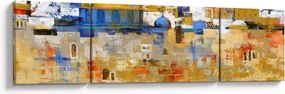 Obraz - Ściana płaczu, Jerozolima, Izrael (170x50 cm)