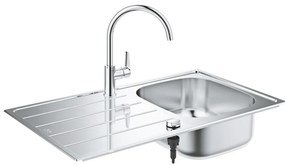 GROHE 31562SD1 - Zestaw zlewozmywaka i baterii kuchennej BAU 860 x 500 mm stal nierdzewna