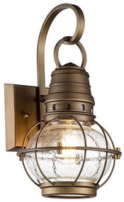 Kichler KL-BRIDGEPOINT-S-NBR - Lampa zewnętrzna BRIDGEPOINT 1xE27/60W/230V IP44