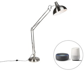 Inteligentna lampa stojąca stalowa w tym Wifi A60 - Hobby Nowoczesny Oswietlenie wewnetrzne