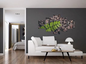 Obraz zielonej rośliny (125x70 cm)