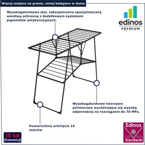 Dwupoziomowa suszarka na balkon L3-M65