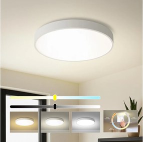 Brilagi - Oprawa sufitowa LED POOL LED/60W/230V 3000/4500/6000K śr. 60 cm biała