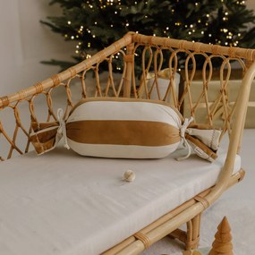 Poduszka świąteczna w pasy - Cukierek