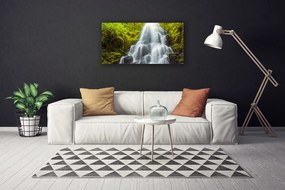 Obraz na płótnie Szum Górskiego Wodospadu