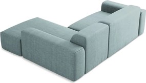 Niebieski narożnik (prawostronny/z szezlongiem) Keli – Makamii