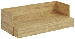 Biurko modułowe hikora naturalna - Afilia 3X