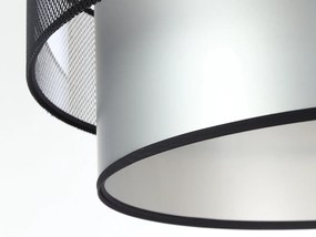 Lampa wisząca DOUBLE NET 40 srebrna BPS KONCEPT