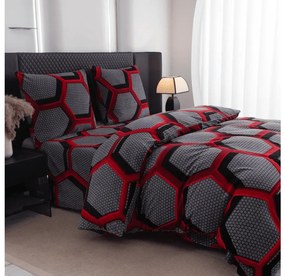 PrzytulneMieszkanie.pl PrzytulneMieszkanie.pl Pościel z mikropluszu ZORINO szara Rozmiar pościeli: 70 x 80 cm | 140 x 200 cm