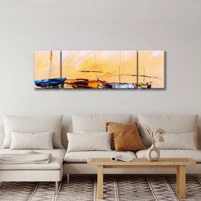 Obraz - Obraz statku (170x50 cm)