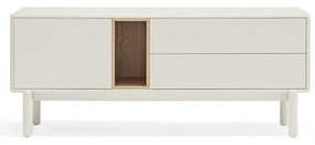 Kremowa szafka pod TV 140x56x40 cm Corvo – Teulat