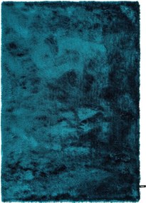 Turkusowy dywan shaggy Whisper