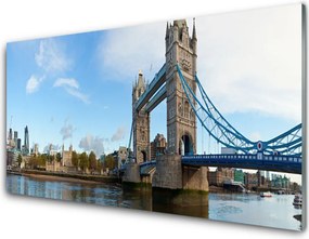Szkło do Kuchni na Ścianę Tower Bridge w Londynie