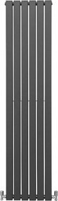 Grzejniki panelowe designerskie, antracytowo-szare, 1800 mm x 420 mm