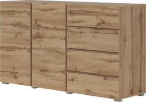 Komoda PRISMA 138 cm do Salonu Sypialni Dąb wotan