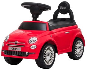 Rowerek do pchania Fiat 500 2xAA czerwony