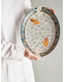 Kamionkowa taca 25x34 cm Hezha – Bloomingville