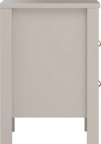 Szafka nocna z 2 szufladami Madrid, kaszmir mat