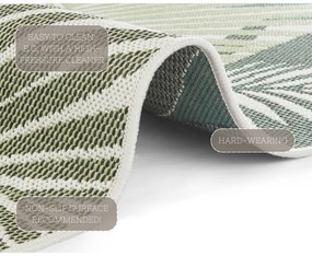 Zielony/beżowy dywan odpowiedni na zewnątrz 200x290 cm Vai – NORTHRUGS