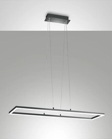 Lampa sufitowa LED Bard 52W antracytowa 3394-45-282 Fabas Luce