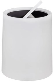 Biały kosz na śmieci Wenko Atri, 6 l