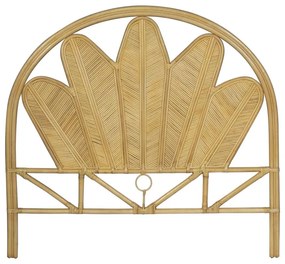 Zagłówek do łóżka 140 cm - Rattan - Naturalny - CHELINA