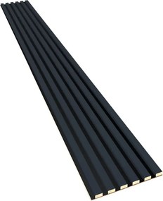 Akustyczne panele lamelowe 2 szt. antracyt G4-W74